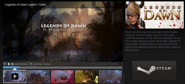 Legends of Dawn on Steam